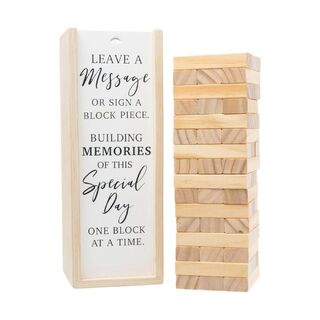 Wedding Signature Jumbling Tower
